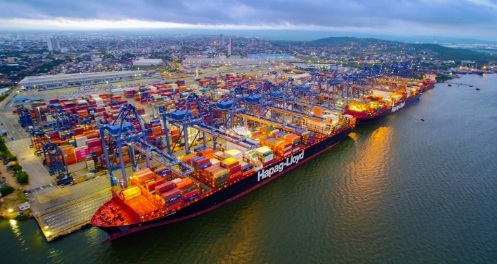 Puerto de Cartagena el #1 en el índice de rendimiento de puertos de contenedores en el continente americano, indica un estudio Standard & Poors y el Banco Mundial.