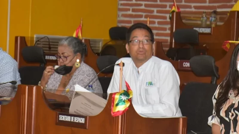 Establecimiento Público Ambiental, rindió informe ante el concejo distrital.