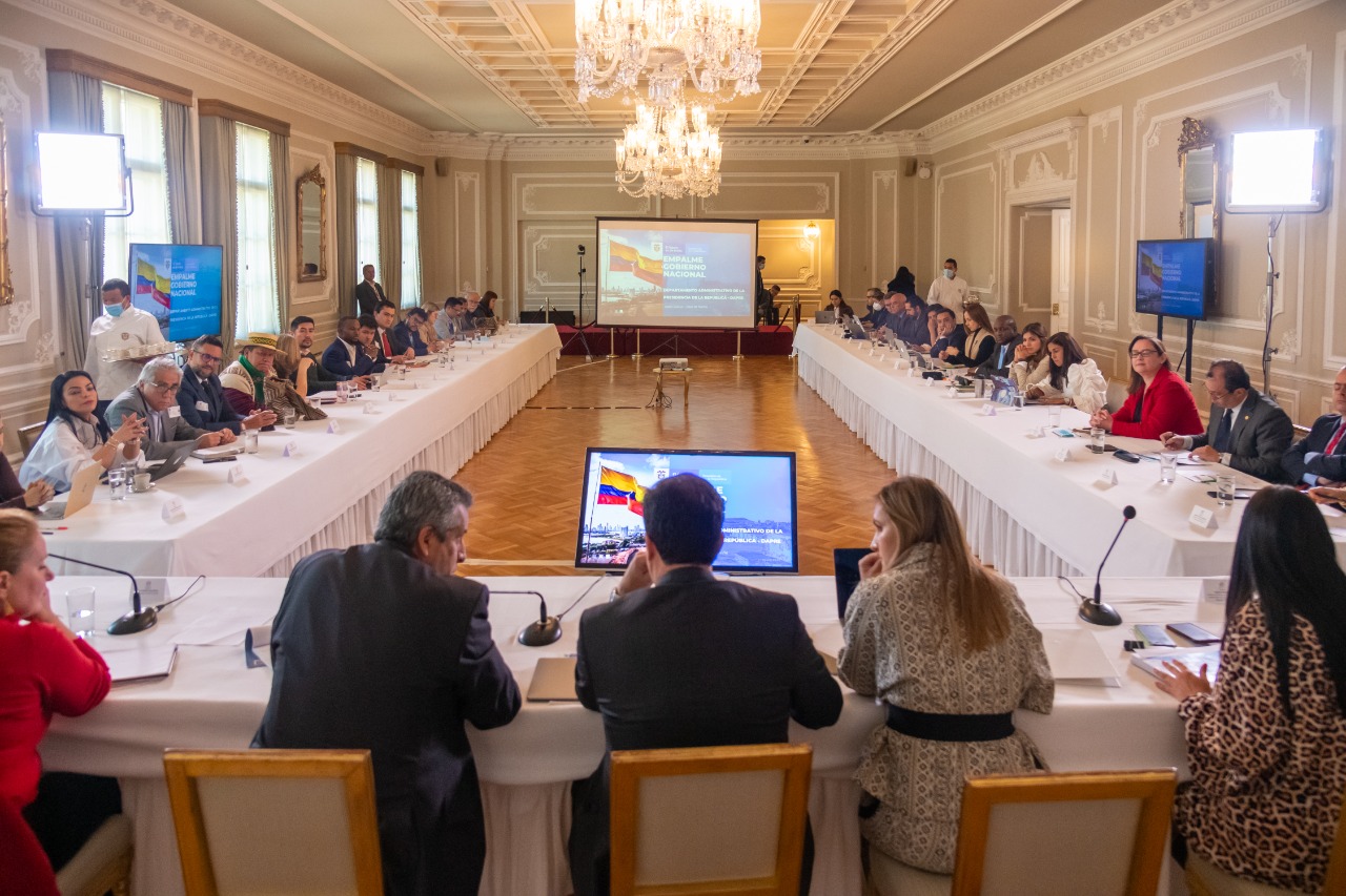 A esta hora inicia en la Presidencia de la República la reunión de empalme del Gobierno saliente de Iván Duque y del entrante de Gustavo Petro.