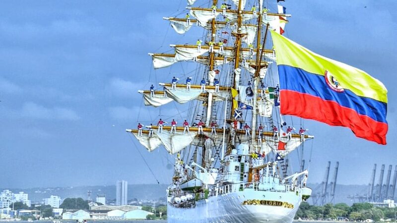 Nueva travesía de El Buque “Gloria” llegará a los puertos de San Juan (Puerto Rico), Willemstad (Curazao) y Santa Marta (Colombia).