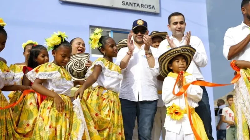 Proyecto sacúdete al parque de la Gobernación de Bolívar fue elogiado por el Ministro del Interior Daniel Palacios.
