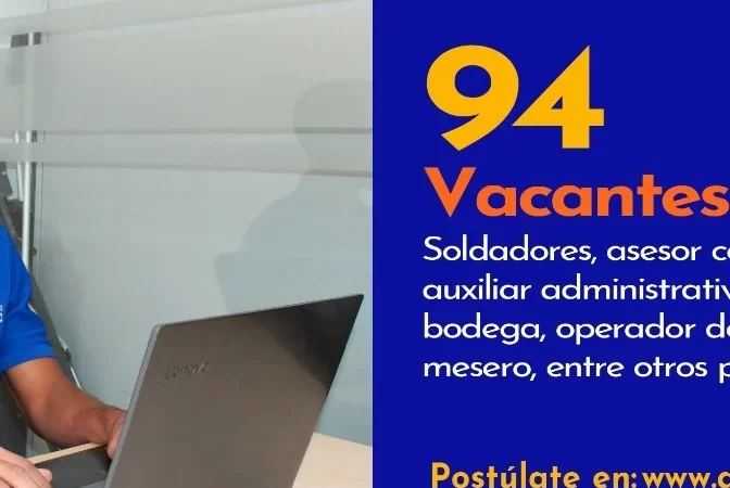 Feria de Empleo realiza la Agencia Pública de Empleo del SENA para los sectores industrial, turismo y servicios.