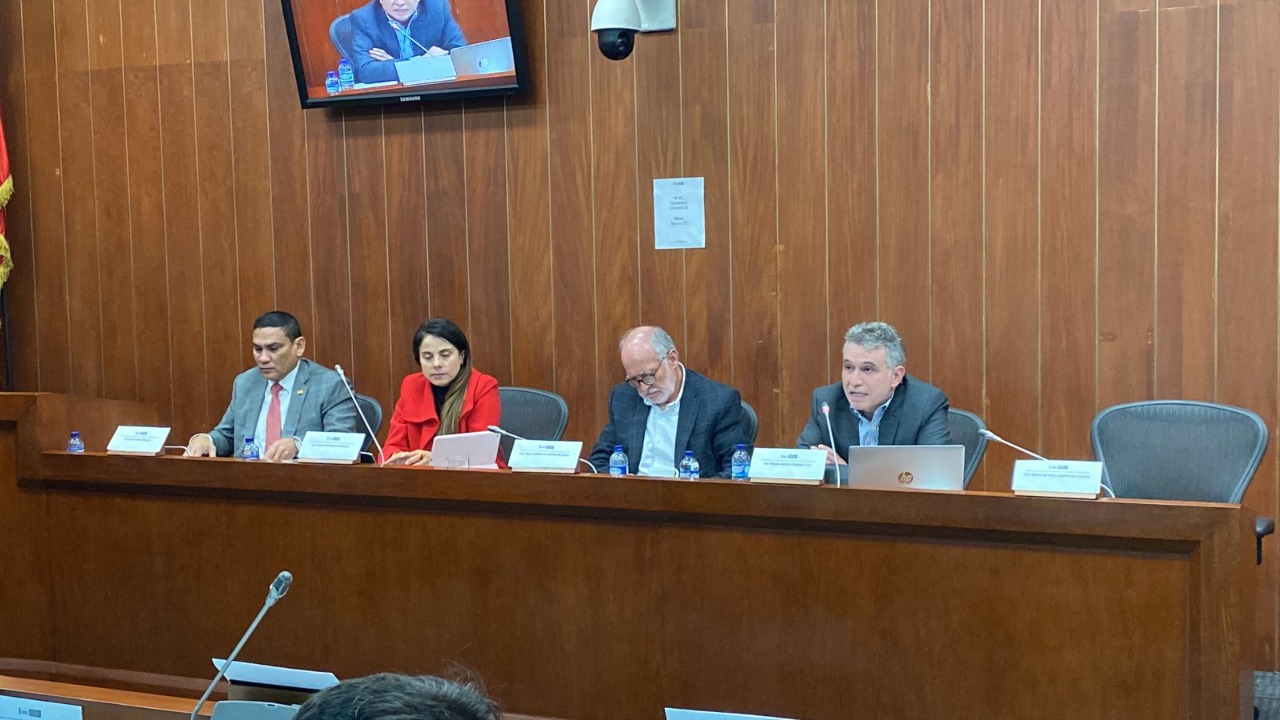 Las inversiones para los años 2020, 2021 y 2022, fueron expuestas por el gerentes general de Afinia Javier Lastra en el congreso.
