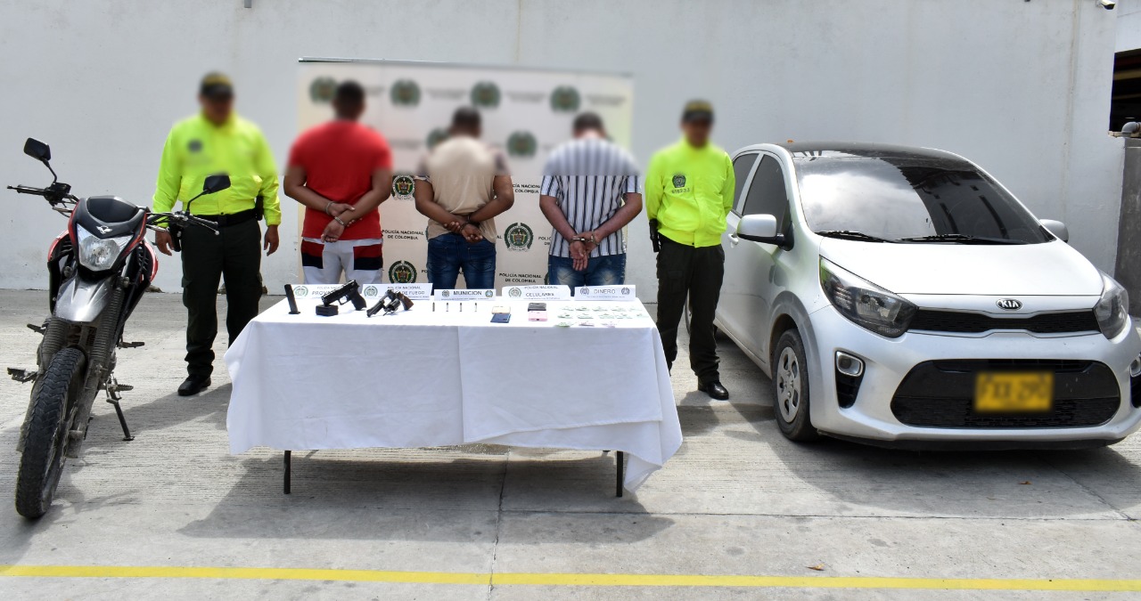 Capturados «LOS INFILTRADOS”, Policía Metropolitana desarticula banda dedicada al hurto de entidades financieras y carros de valores en la ciudad de Cartagena .