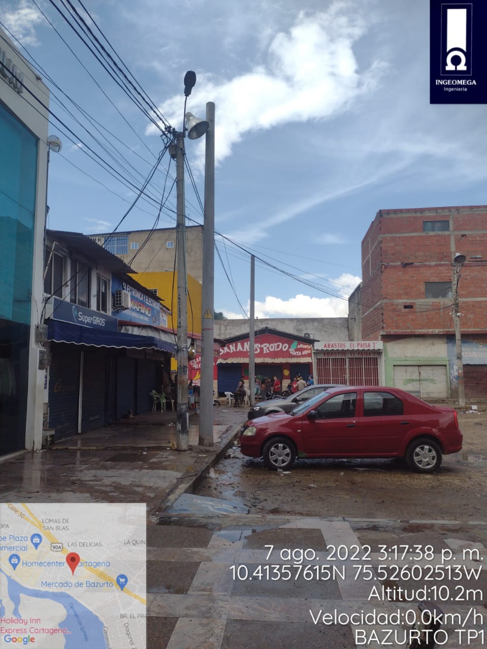Un servicio seguro y confiable a los comerciantes de Bazurto garantiza Afinia a partir de las inversiones para renovar la infraestructura electrica que fue construida de manera artesanal y antitécnica en ese centro de abastos