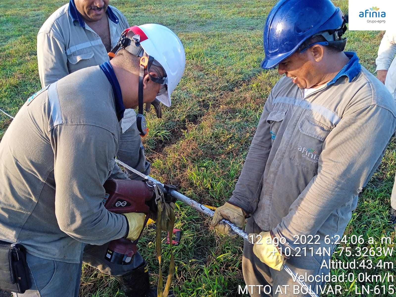 Nuevamente los amigos de lo ajeno roban redes eléctricas, delincuentes siguen afectando la prestación del servicio en Arjona, Mahates, María la Baja y San Cayetano.