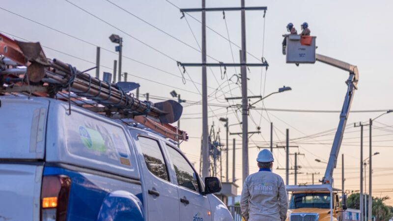 Afinia trabaja en la optimización del servicio de energía en el sur de Bolívar y Magdalena.