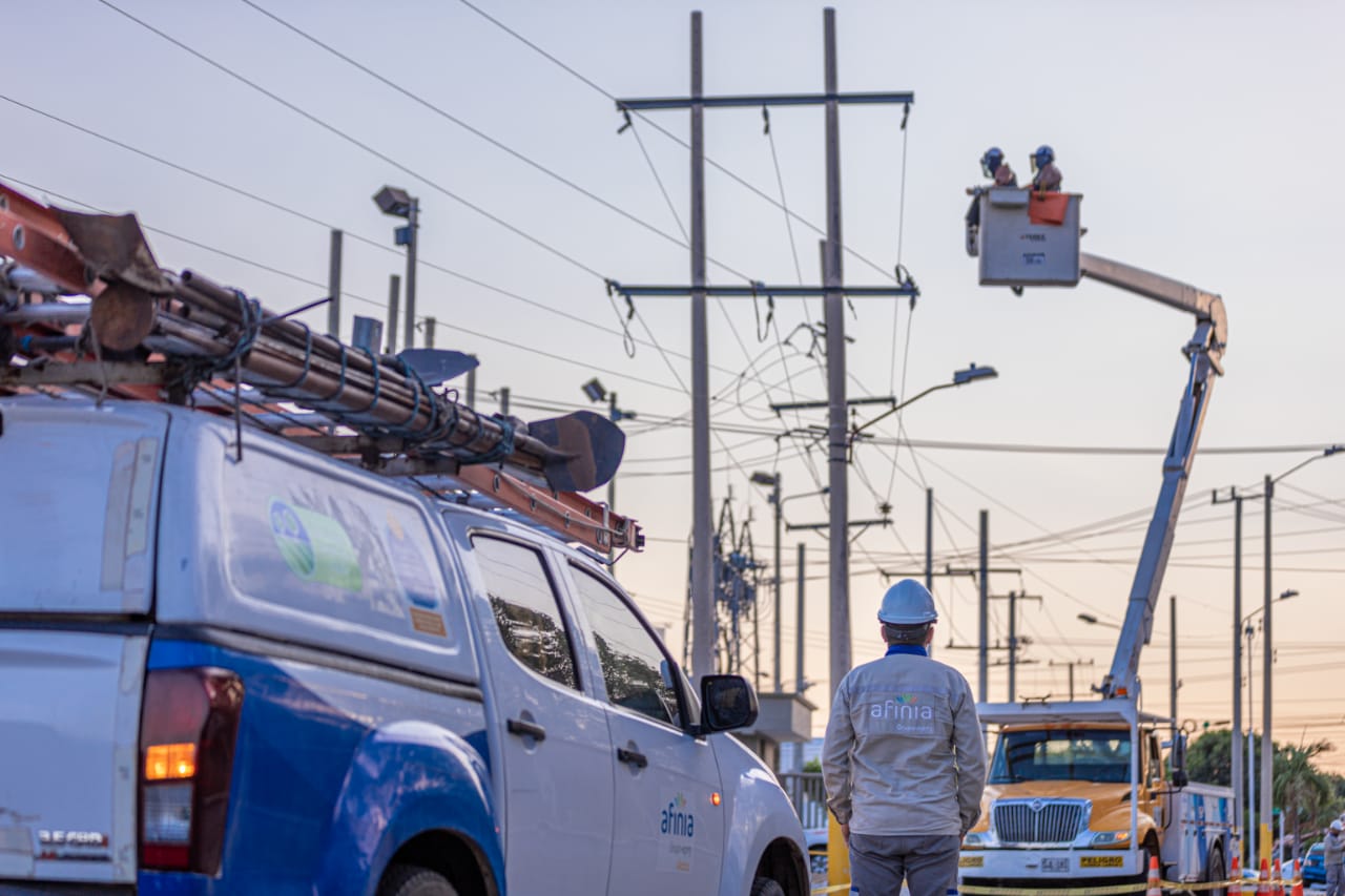 Afinia trabaja en la optimización del servicio de energía en el sur de Bolívar y Magdalena.