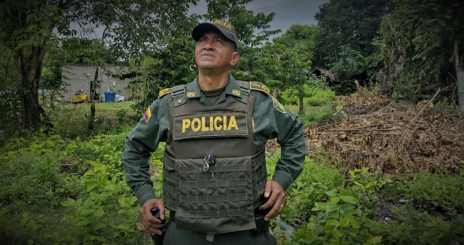 El Brigadier General Nicolás Alejandro Zapata Restrepo, comandante de la Policía Metropolitana de Cartagena preocupado por el incremento de casos de escopolamina.
