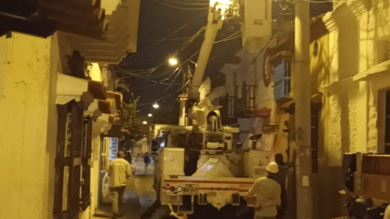 Afinia normalizó el servicio de energía en municipios de Bolívar tras un nuevo robo de infraestructura eléctrica en esta zona