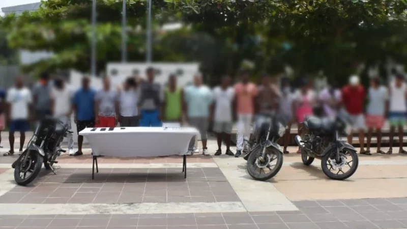 A través de la operación » Jabes» policía metropolitana captura 24 peligrosos delincuentes adscritos a las autodefensas gaitanistas de Colombia.