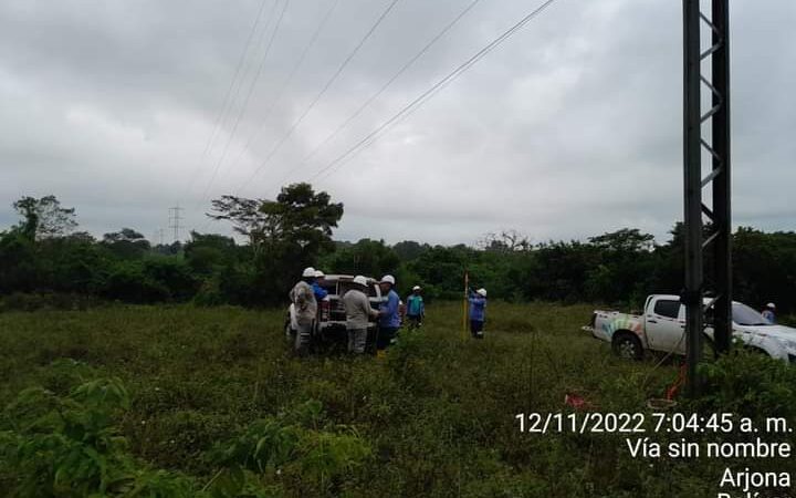 Afinia intensifica su trabajo para optimizar el servicio en el norte de Bolívar