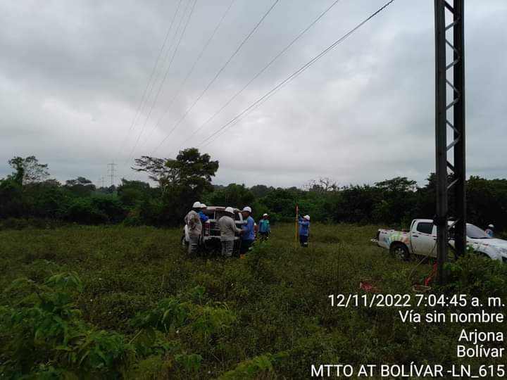 Afinia intensifica su trabajo para optimizar el servicio en el norte de Bolívar