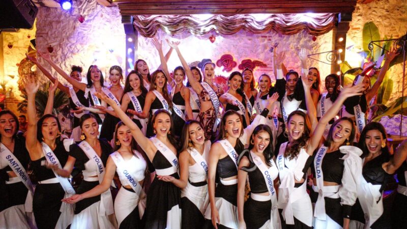 El Restaurante Andrés Carne de Res atendió con lujo de detalles a las candidatas participantes en el Concurso Nacional de Belleza