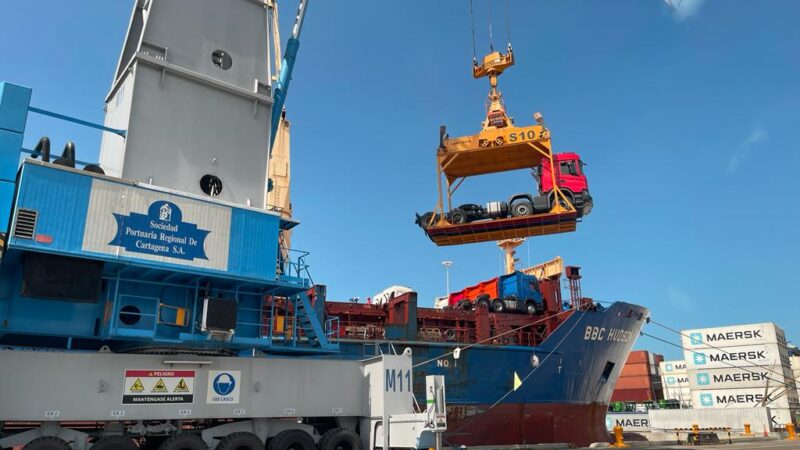 En una operación «de horas», Terminales del Grupo Puerto descargaron más de 360 camiones.