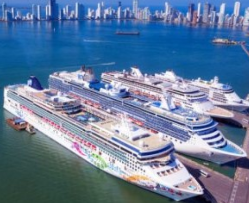 Más de ocho mil visitantes recibe cartagena en un total de nueve cruceros, que dejarán dividendos superior al millón de dólares.