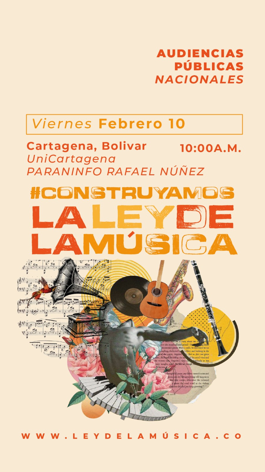 El representante Juan Carlos Lozada continúa en el proceso de construcción, con sus aportes, sobre la ley de música.Este viernes en la Universidad de Cartagena se cumple audiencia pública sobre el tema.