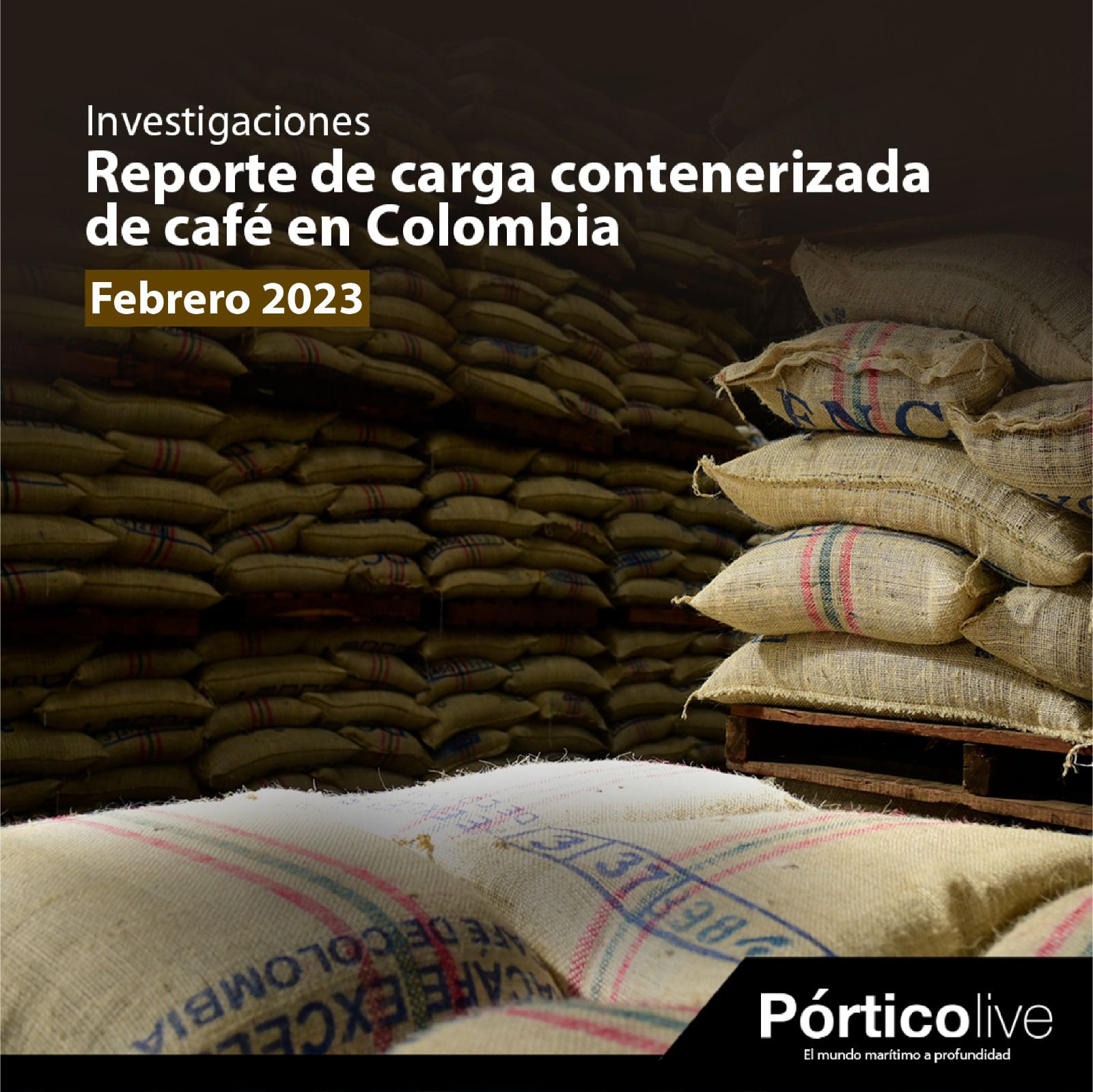 Exportaciones de contenedores de café disminuyeron 7% en los dos primero meses de 2023, asegura informe especializado.