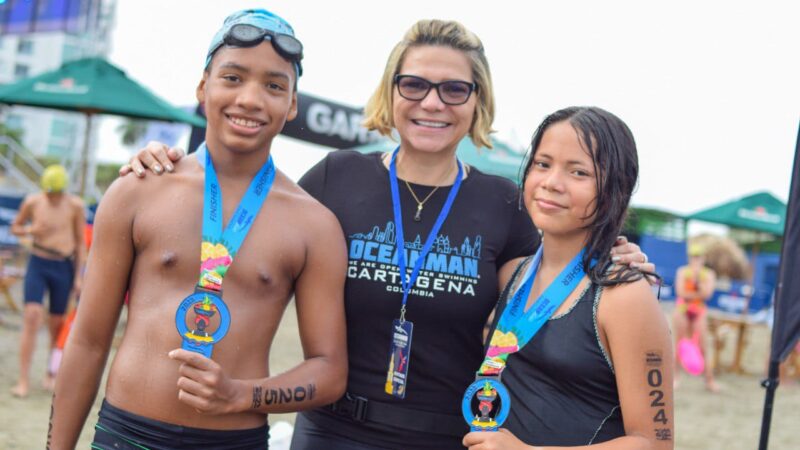 Oceanman realizó con éxito en playa azul, cartagena, el evento deportivo se ha celebrando en países como España, Indonesia, Grecia. Ecuador, Rusia, Suiza, Francia, Tailandia, Ucrania, Chipre y México.