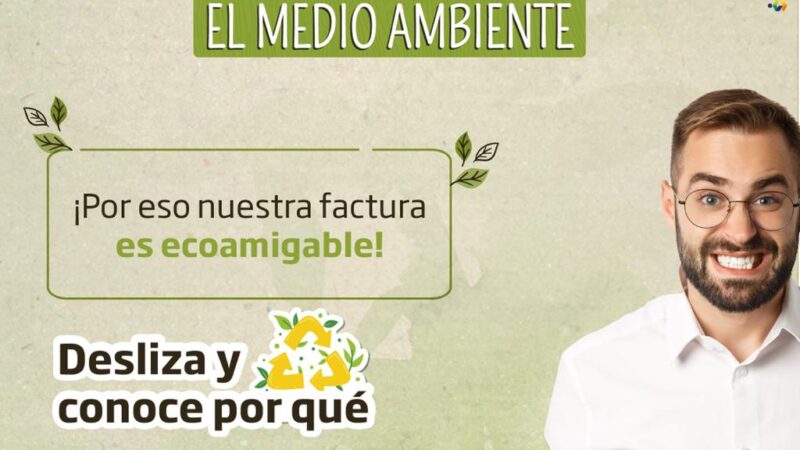 Primeras facturas elaboradas con papel eco- amigable hecho con fibra de caña de azúcar, emite Surtigas.