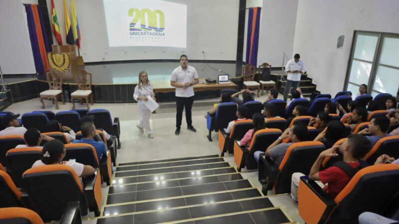 Unicartagena continúa su proceso de formación abierta, de manera gratuita, en los Montes de María.