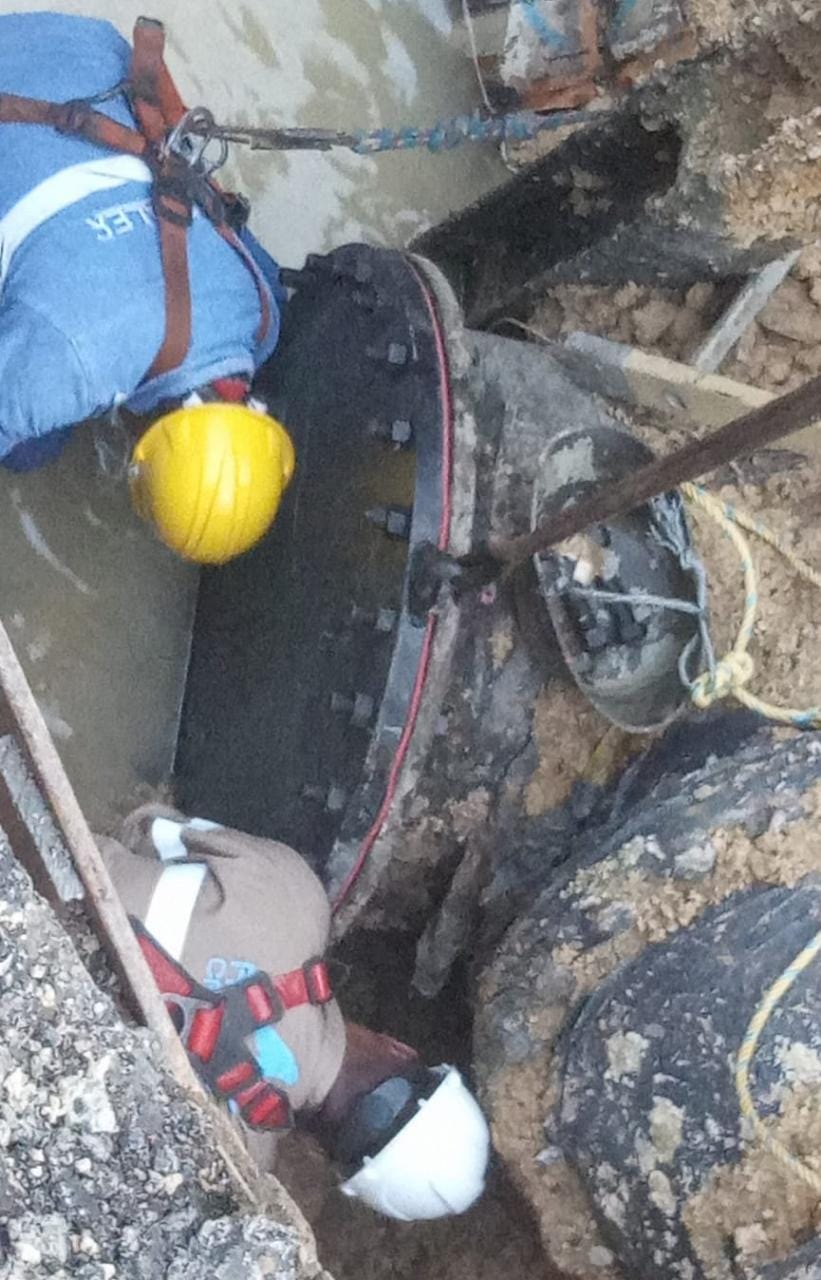 Zona Norte nuevamente sin agua, Acuacar aligera trabajos para hacer menor tediosa la espera.