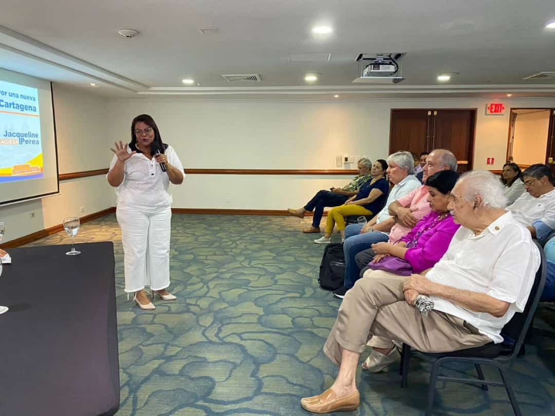 “Unámonos para comenzar a construir Una Nueva Cartagena”, :Jacqueline Perea.