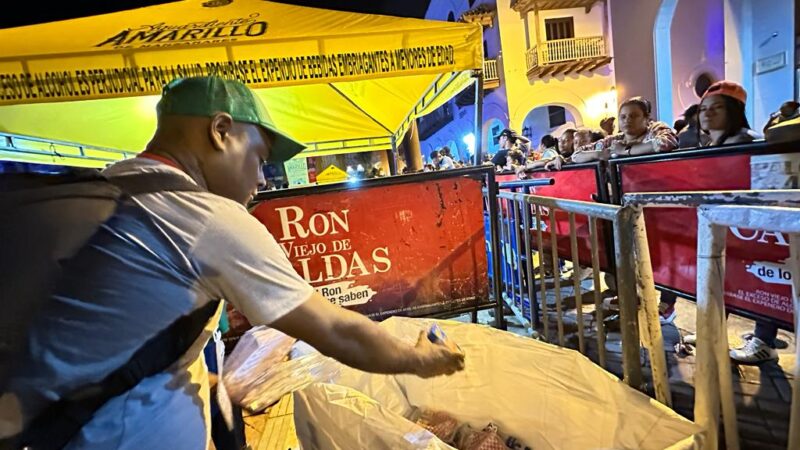 “Cartagena limpia la vacila”, campaña impulsada por la Alcaldía de Cartagena a través de la Secretaría General y el Instituto de Patrimonio y Cultura de Cartagena (IPCC).