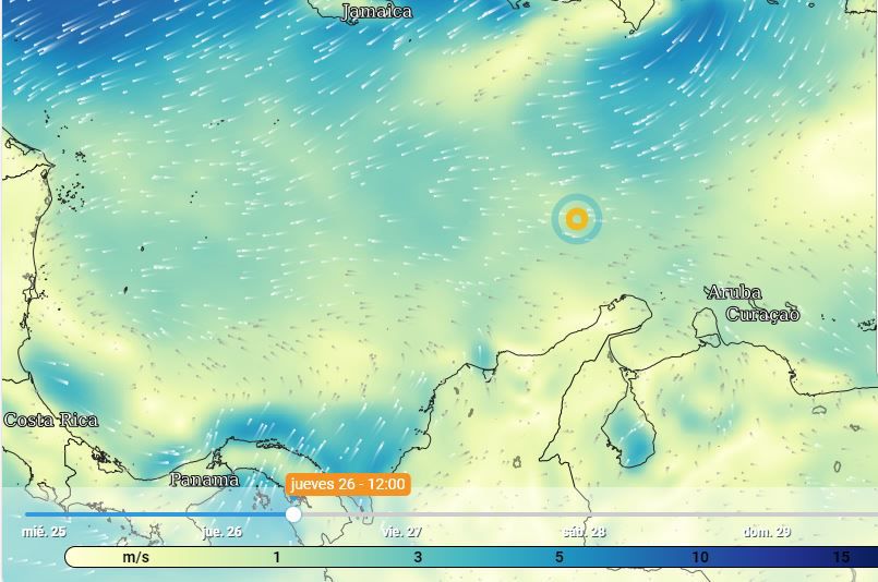 Cartagena estará bajo lluvia el día de la elecciones dice el CIOH.