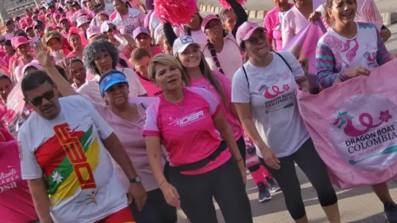 Tercera caminata rosa contra el cáncer de mama,este domingo 17 de octubre