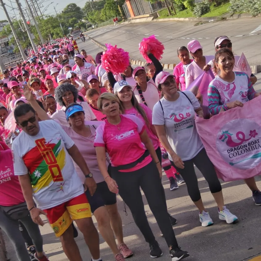 Tercera caminata rosa contra el cáncer de mama,este domingo 17 de octubre