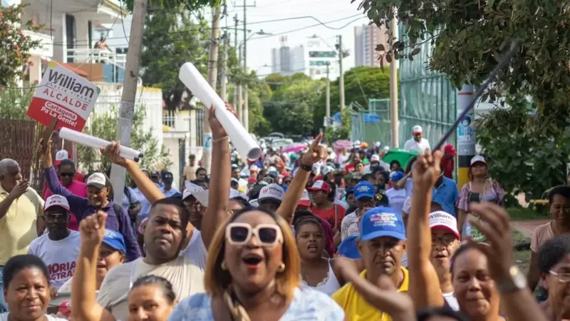 Blas de Lezo le dio el Sí a William García Tirado, la participación del sector fue unánime.