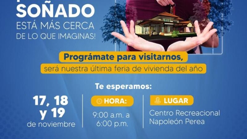 Corvivienda invita a la ciudadanía cartagenera a participar de la Gran Feria “Juntos Por Una Vivienda Digna”