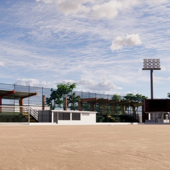 Tras compromiso, Ider-ecopetrol,se inauguran dos nuevos escenarios deportivos.