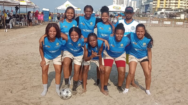 Llega a su final la fiesta del fútbol playa en Cartagena