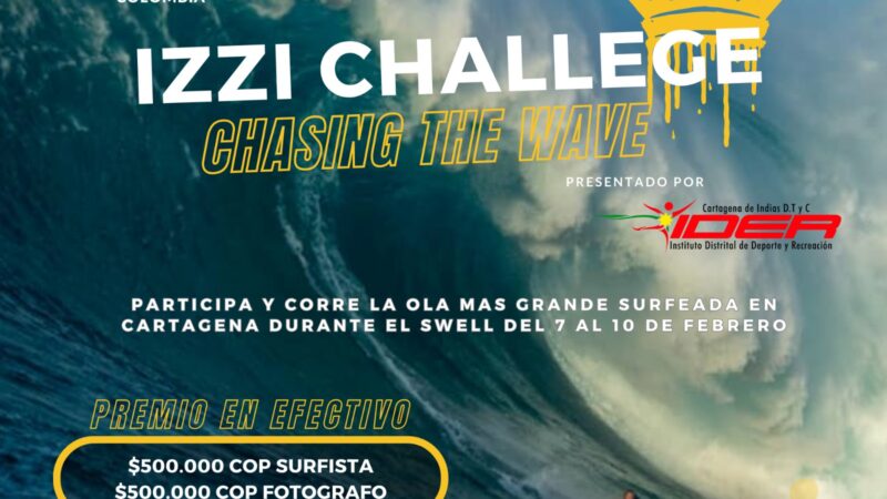 Las olas del mar de leva sin aprovechadas para el deporte acuático.