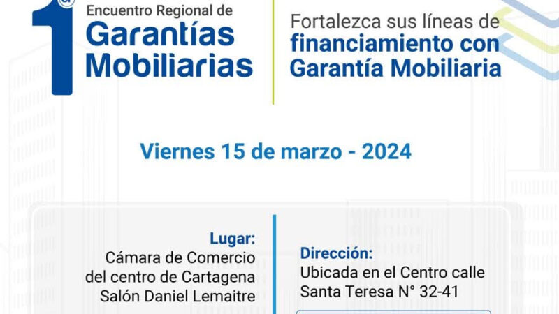 Primer encuentro regional de garantías miviliarias se realiza en cartagena avalado por la CCC.