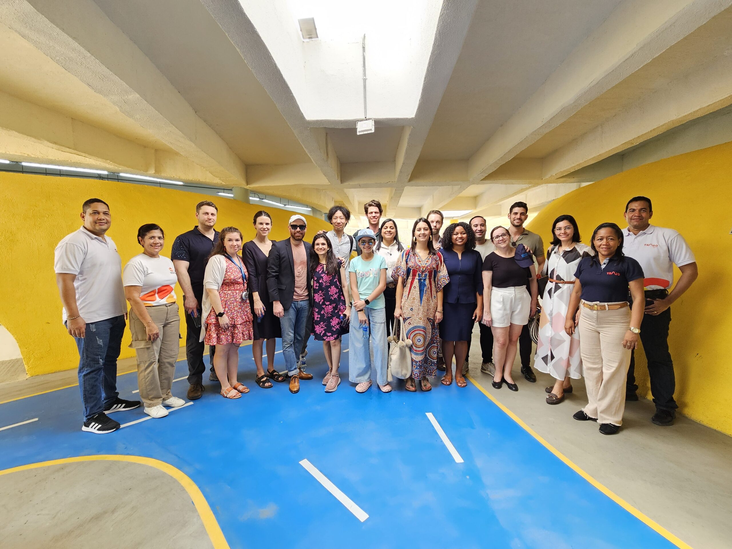 El Centro Excelencia para la Primera Infancia, en Pasacaballos, recibió la visita de estudiantes de la Universidad de Columbia.