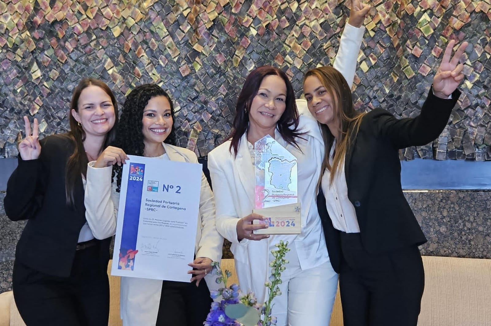 El mejor ambiente laboral para las mujeres, lo tiene la Sociedad Portuaria de Cartagena:Great Place to Work.