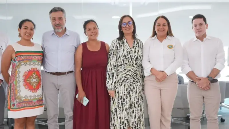 Por el desarrollo económico y productivo de cartagena, secretaría de Hacienda y Camcomercio afianzan compromiso.