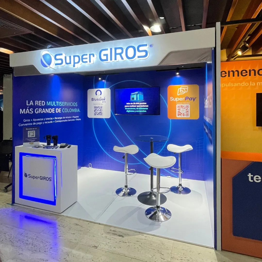 SuperGIROS participa en la versión 58 de Asobancaria por ser la red multiservicios más grande del país.
