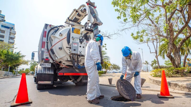 Aguas de Cartagena invita a la ciudadanía a hacer un buen uso de la infraestructura del sistema de alcantarillado.