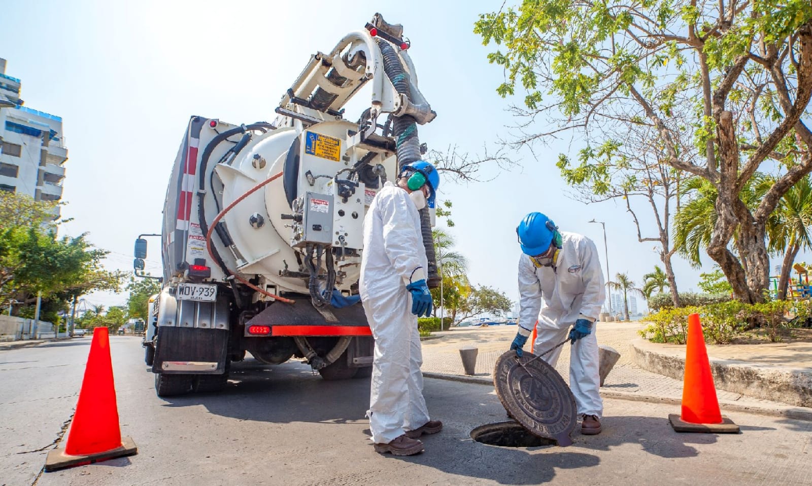 Aguas de Cartagena invita a la ciudadanía a hacer un buen uso de la infraestructura del sistema de alcantarillado.