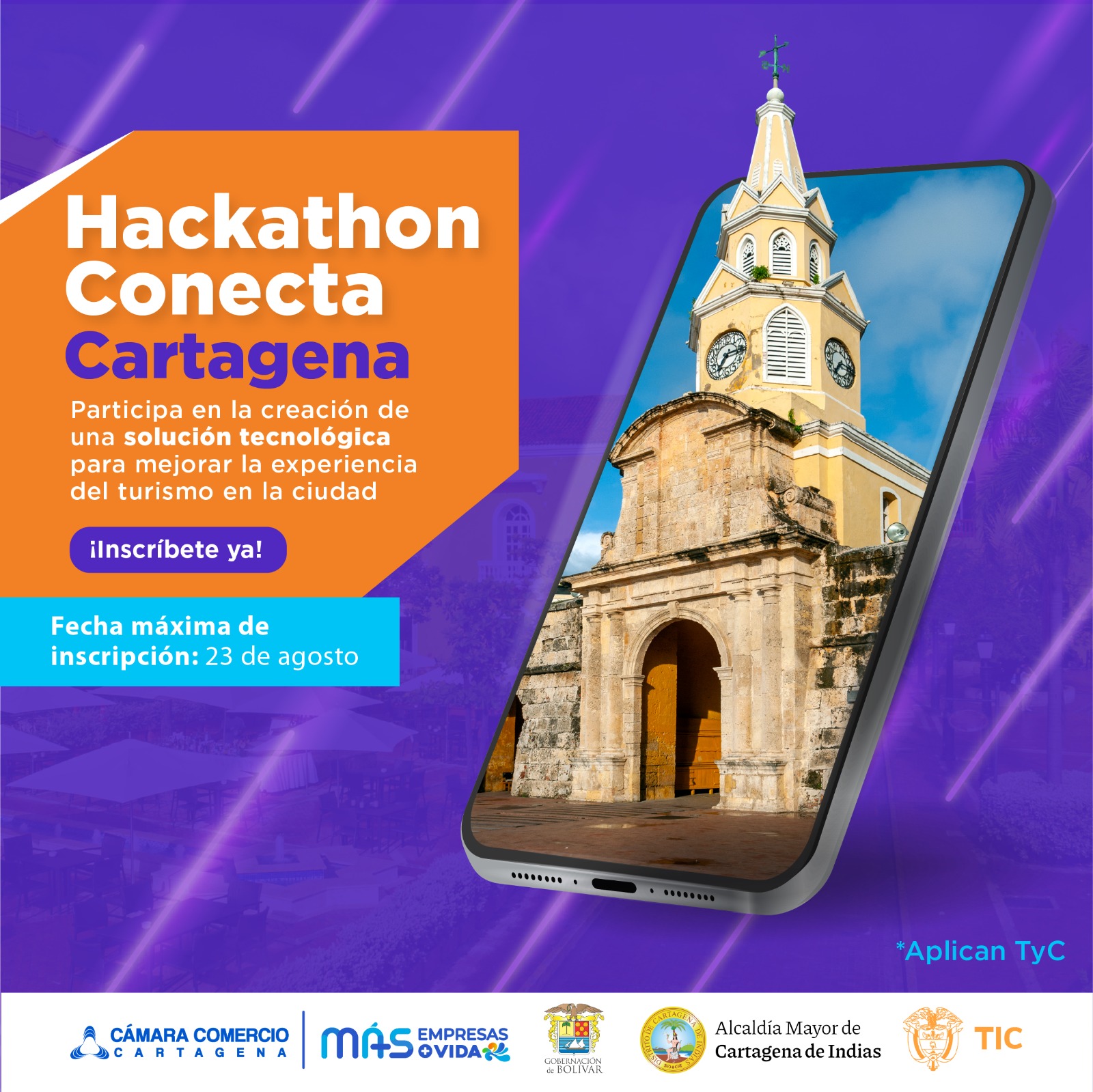 «Conecta Cartagena» el nuevo proyecto de la Cámara de Comercio y el MinTic, unidos para transformar el turismo en la Heroica.
