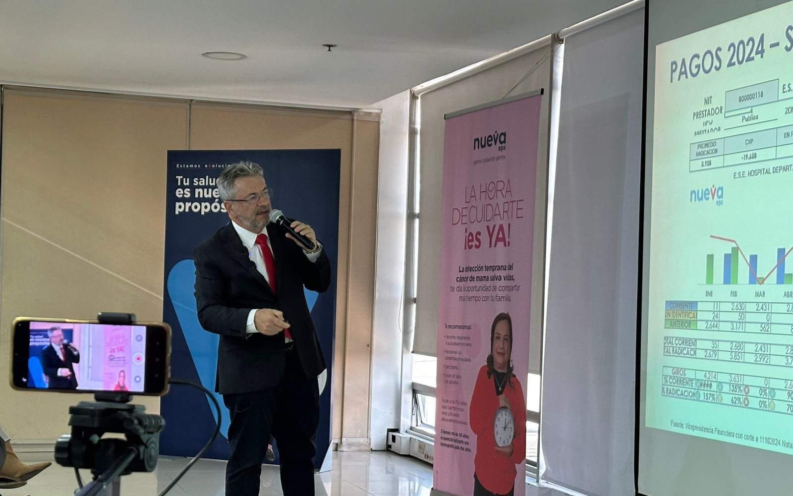 Cerca de 11 billones de pesos ha pagado la Nueva EPS a más de 2 mil prestadores de servicios.