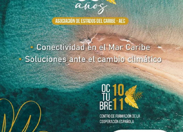 Asociación de Estados del Caribe AEC, conmemora su 30 aniversario, con un evento de conectividad en la cooperación Española.
