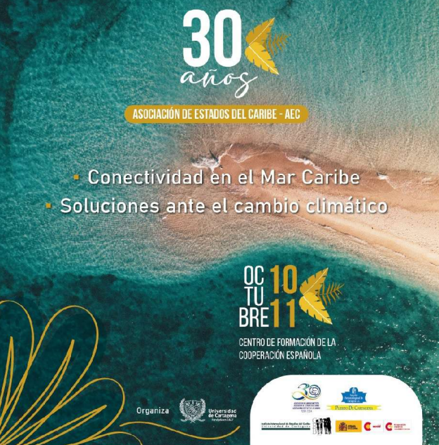 Asociación de Estados del Caribe AEC, conmemora su 30 aniversario, con un evento de conectividad en la cooperación Española.
