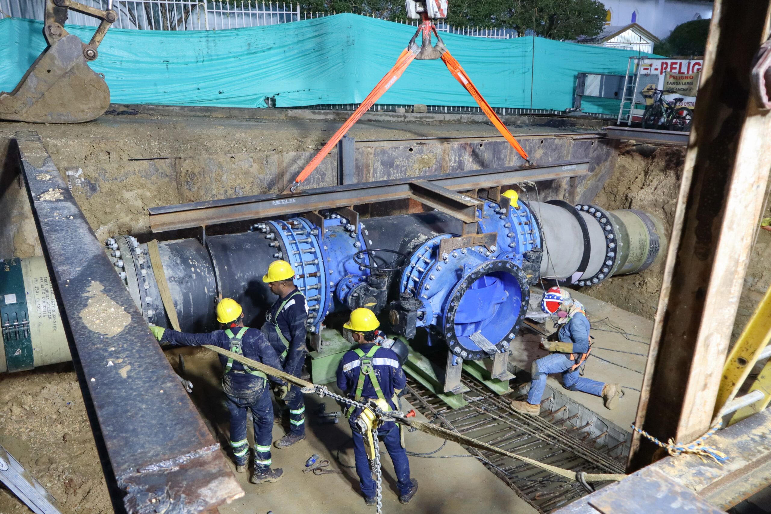 Las obras para reforzar el acueducto de la ciudad,avanzan en un 95%.