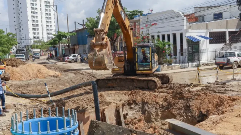 Aguas de Cartagena trabaja bajo los tiempos establecidos en la programación.