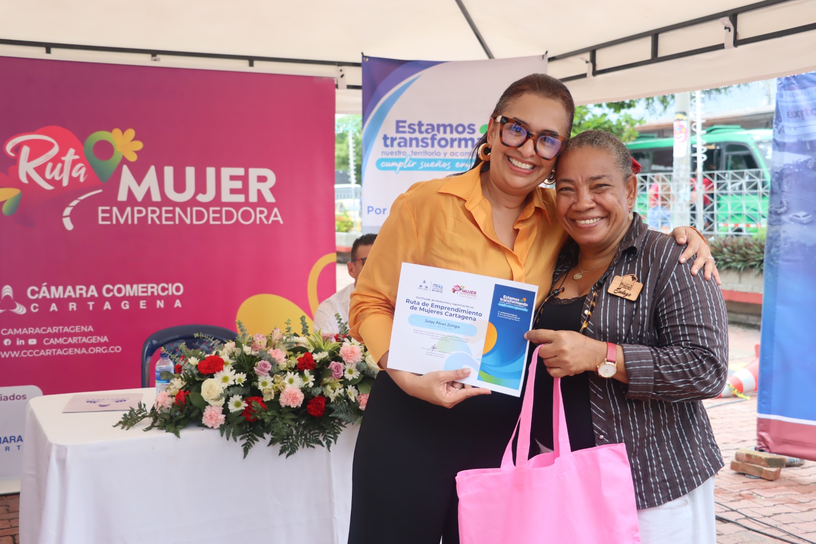 Concluye exitosamente programa «Ruta Mujer» de la Cámara de Comercio de Cartagena.